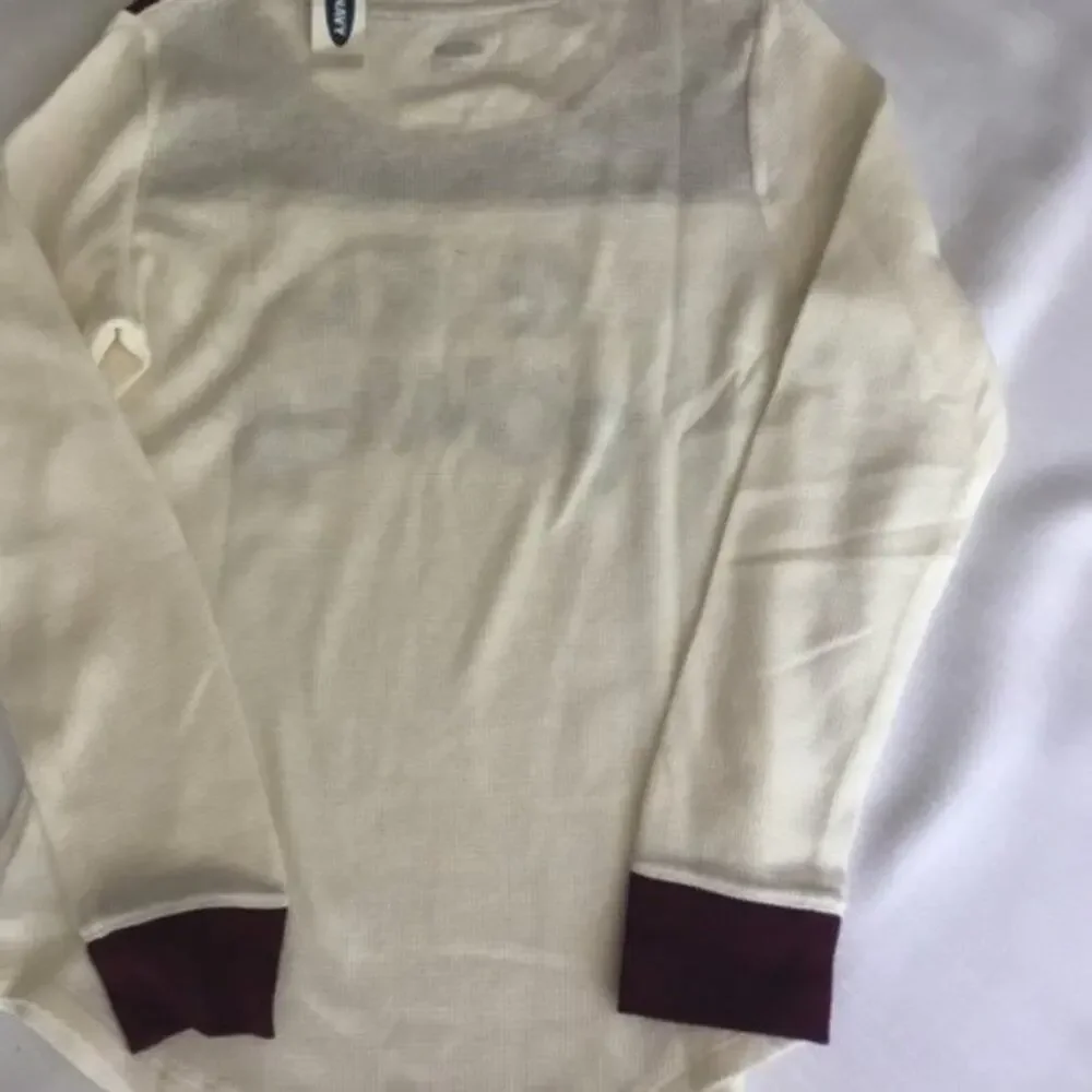 Old Navy Thermal Football- Style Tee for Girls